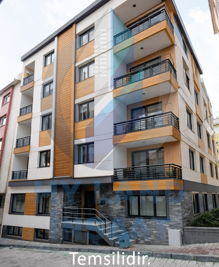 Bahçelievler-Dış-Cephe-Temsili-Mimari-Çizim